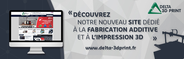 Lancement du site Delta-3DPrint.fr !