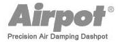 Airpot, airpel, delta, �quipement, v�rin, sans joint, joint, amortisseur, air, lubrification, contamination, r�sistance, fiabilit�, pr�cision, pr�cis, entretien, pneumatique, frottement, anti, stiction, anti-stiction,