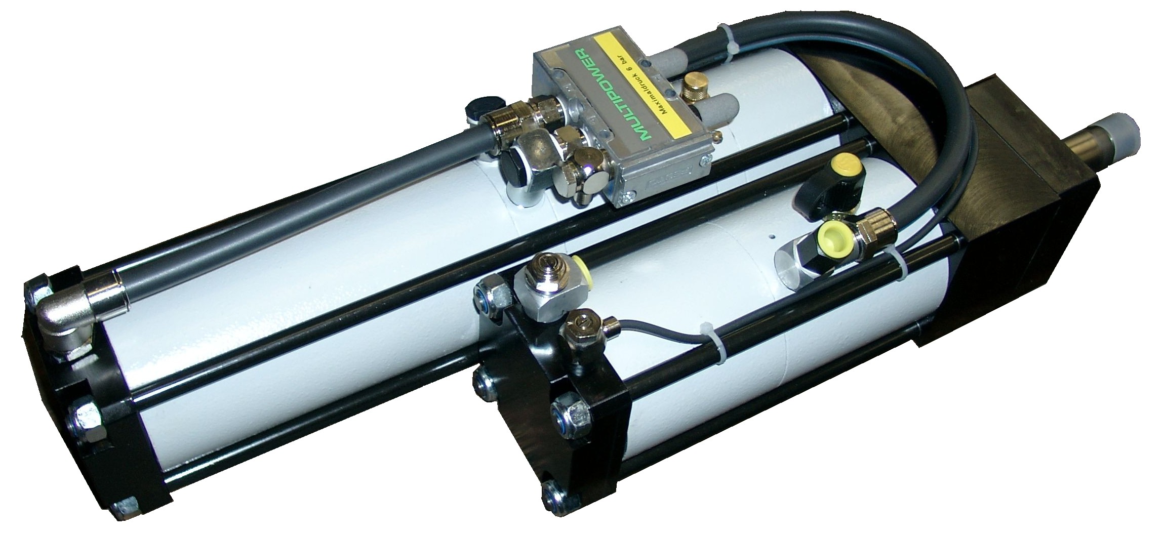 multipower, delta, �quipement, v�rin, puissance, effort, multiplicateur, pression, ressort, cycle, amplificateur, pneumatique, course, rapide, air, comprim�, force, huile, compact, soupapes, maintenance, consommation, cylindre, piston, vitesse, long�vit�
