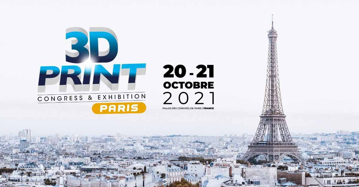 Salon 3D Print avec Delta Equipement Octobre 2021 Paris Porte Maillot